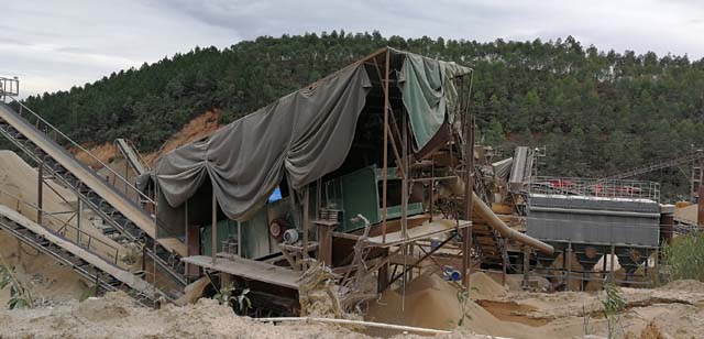 廣東汕尾卵石制砂洗沙生產(chǎn)線(xiàn)