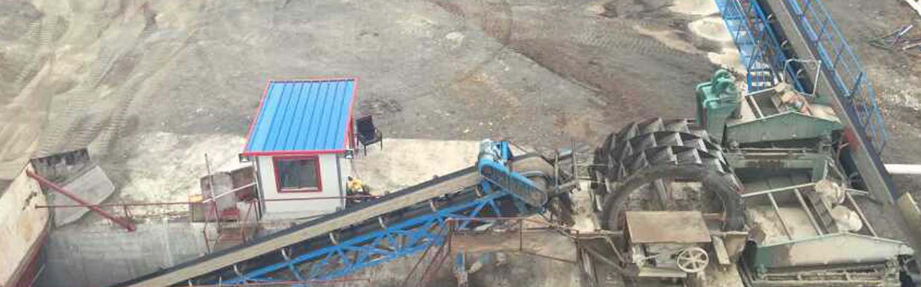 廣東河源時(shí)產(chǎn)80方一小時(shí)洗沙生產(chǎn)線(xiàn)